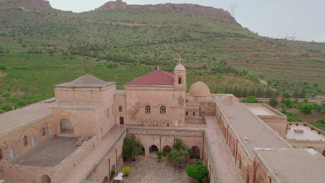 Mor Hananyo Monastery (Deyrulzafaran Manastiri) , is an important Syriac Orthodox monastery, Mardin, Turkey, in the Syriac cultural region known as Tur Abdin