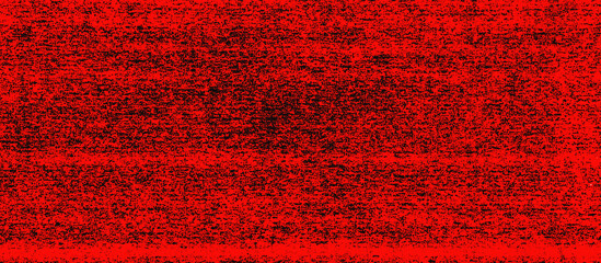 TV noise static effect, screen noise, black and red background