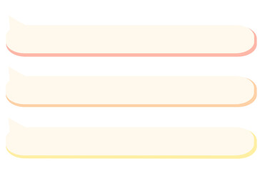 Obraz premium 말풍선 일러스트
