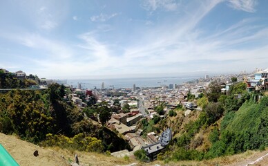 Valparaíso mirador cerro La Cruz 