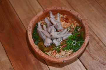 Thai soup with Shrimp noodle