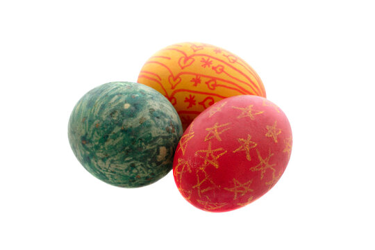 3 easter eggs, png file