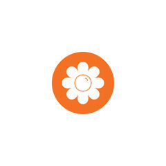 vector Orange Flower 