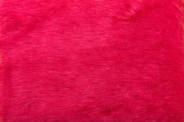 Pink faux fur background texture