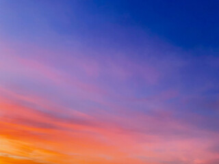 Fototapeta premium sunset sky