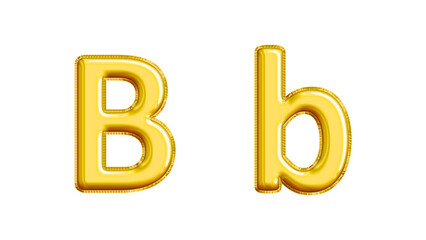 Realistic "Bb" Isolated Balloon Text Effect. You can use this asset for content like as Birthday, Party, Anniversary, Education, Carnival, Celebrate, Wedding, Valentine, Christmas, Happy New Year etc.