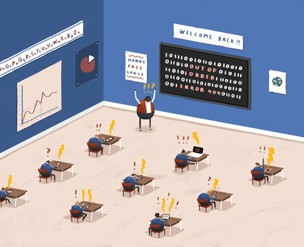 Illustration of School Technology Hack