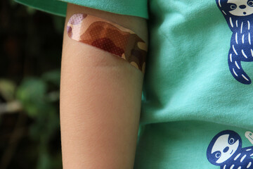 Bandaged Toddler Arm