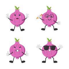 Set union cartoon icon vector illustration