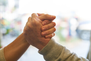 handshake as a concept for friendship and trust