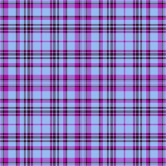 Plaid pattern texture. Seamless background textile. Check tartan fabric vector.