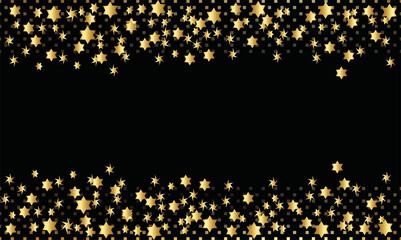 abstract black and gold background, the concept of a 2023 holiday card, banner, poster. decorative element for design.