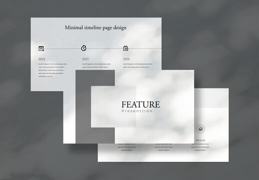 Feature Minimal Presentation Template