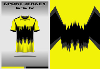 Textured sport jersey template design