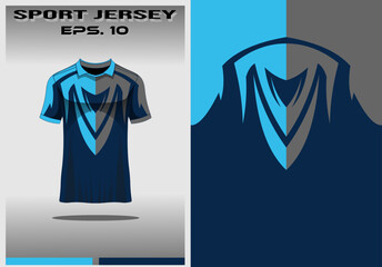 Textured sport jersey template design