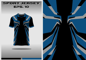 Textured sport jersey template design