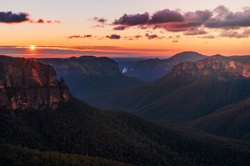 Govetts Leap views across the Grose Valley