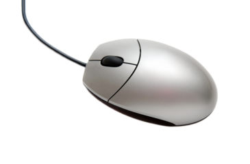 computer mouse isolated, png file