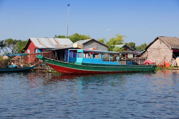 Obraz premium Tonle Sap lake, Cambodia