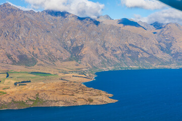  Fiordland National Park landscape from the Airplane