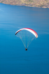 Paragliding over Queenstown and Lake Wakatipu