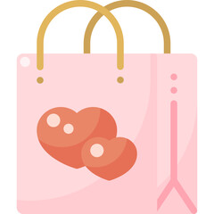 goodie love flat icon
