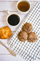 coffee and cookies