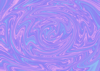 Abstract liquid swirl background, purple and blue color, aesthetic Illustration template design for wallpaper, poster, banner, website.