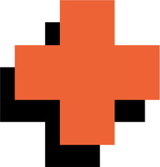 Obraz premium Retro Shape Decorative Element