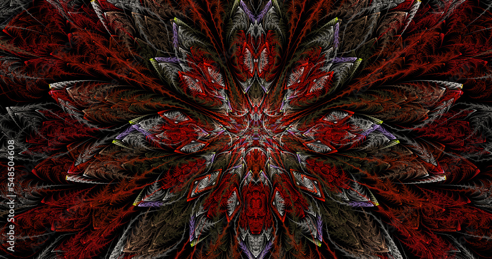 Poster computer generated image for elegant background or high tech design