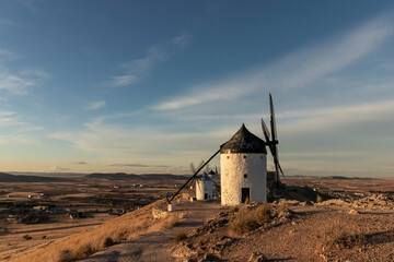 Consuegra windmills, Toledo, Spain