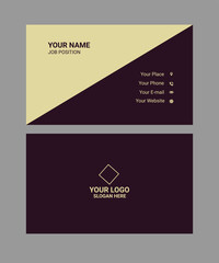 business card template