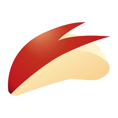 シンプルかわいいうさぎりんごのイラスト素材