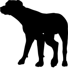 Dog Silhouette Pet Animal