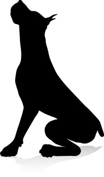 recommend clip art: Dog Silhouette Pet Animal