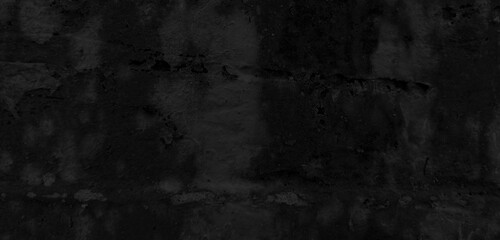 Abstract elegant black grunge wall texture, Texture of dark gray concrete stone wall, ancient black grunge texture with grainy stains, black background illustration.