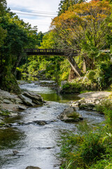 埼玉県嵐山町の嵐山渓谷