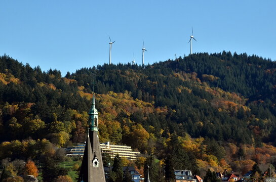 Der Rosskopf in Freiburg im Herbst
