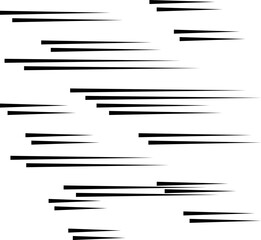 Speed Lines in arrow Form . Vector Illustration .Technology  Logo . Design element . Abstract Geometric shape . 