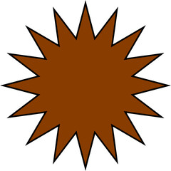 Retro Shape Decorative Element Vector