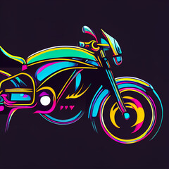 background with motorcycle