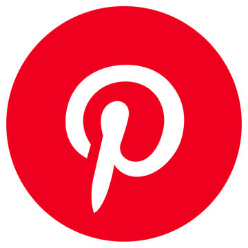Pinterest application logos