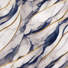 Marble seamless pattern with golden accents.