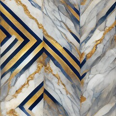 Marble seamless pattern with golden accents.