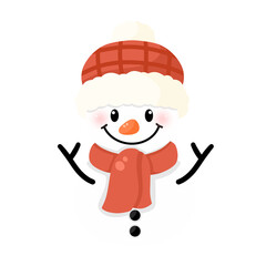 Cute snowman 