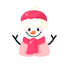 Cute snowman 