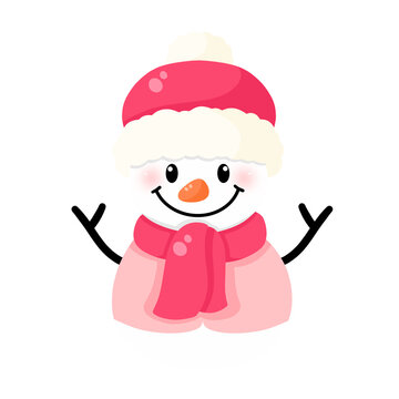 recommend clip art: Cute snowman 