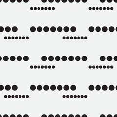 Seamless geometric pattern with dots