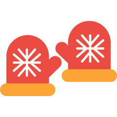 Winter Gloves Icon