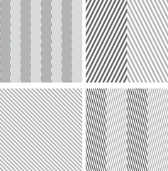 Seamless pattern with lines.Unusual poster Design .Black Vector stripes .Geometric shape. Endless texture